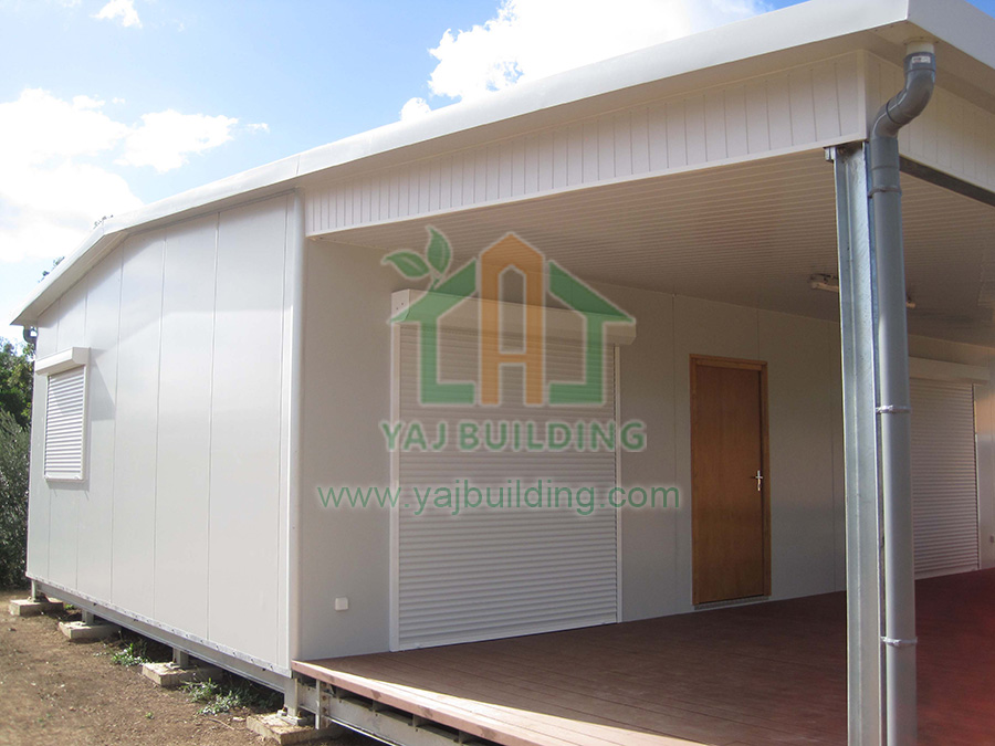 Cyclone prefab house project