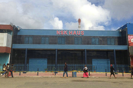 Steel structure shopping mall