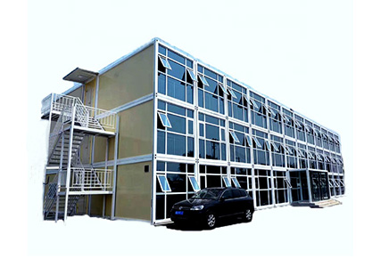 Flat pack container house