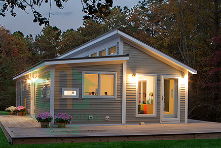 2 bedroom modern prefab living house